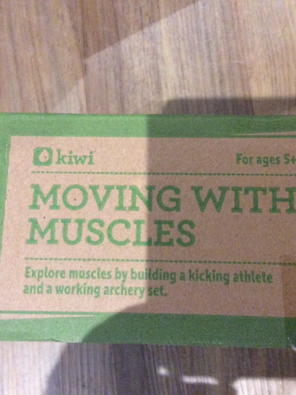 KiwiCo KiwiCrate Moving with Muscles